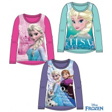 Μπλούζα  "Frozen Elsa-Anna" μωβ  