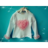 Μπλούζα ροζ καρδούλα  Μπλούζα ροζ καρδούλα