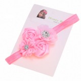 Κορδέλα "Pink flowers"