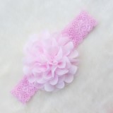 Κορδέλα  "Light pink flower-lace"