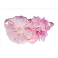 Κορδέλα "Pink flowers"